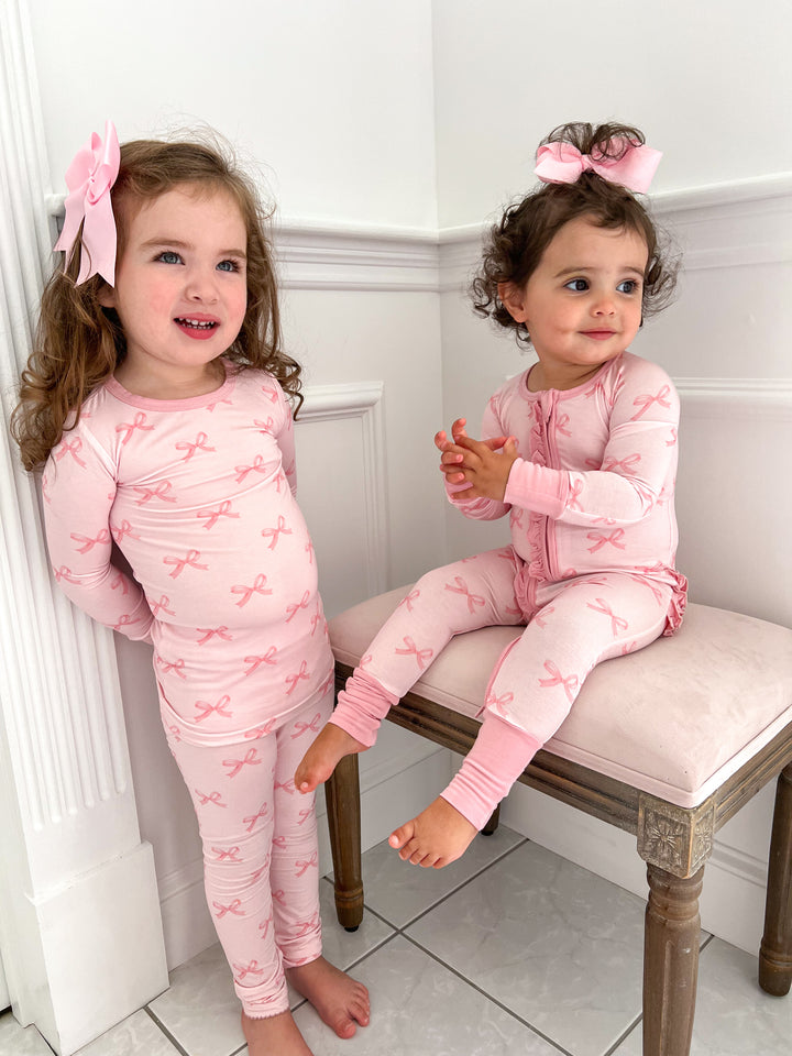 Bella Bow Bamboo Two Piece Set