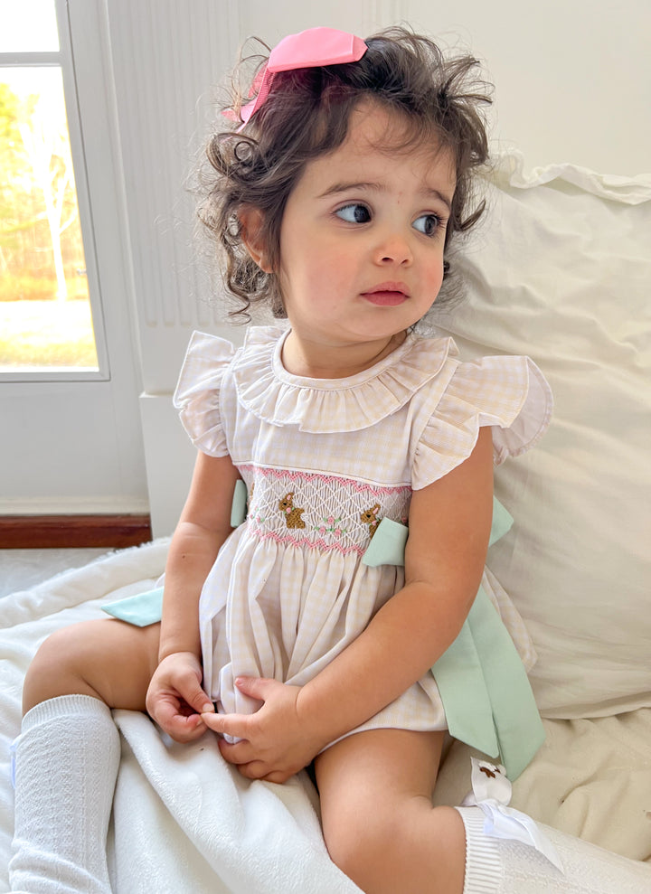 Michaela Bunny Smocked Bubble