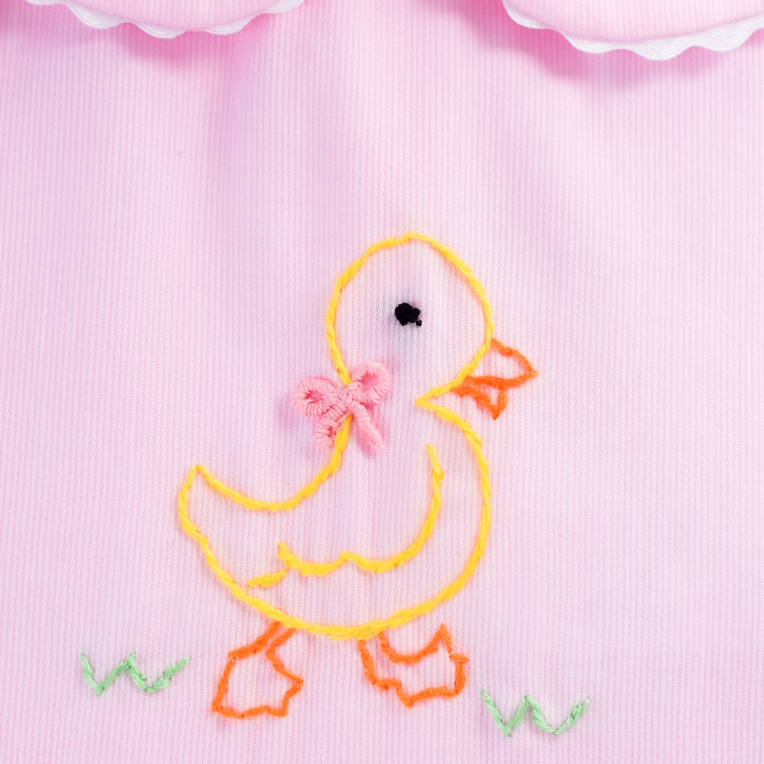 Daniela Duck Smocked Dress