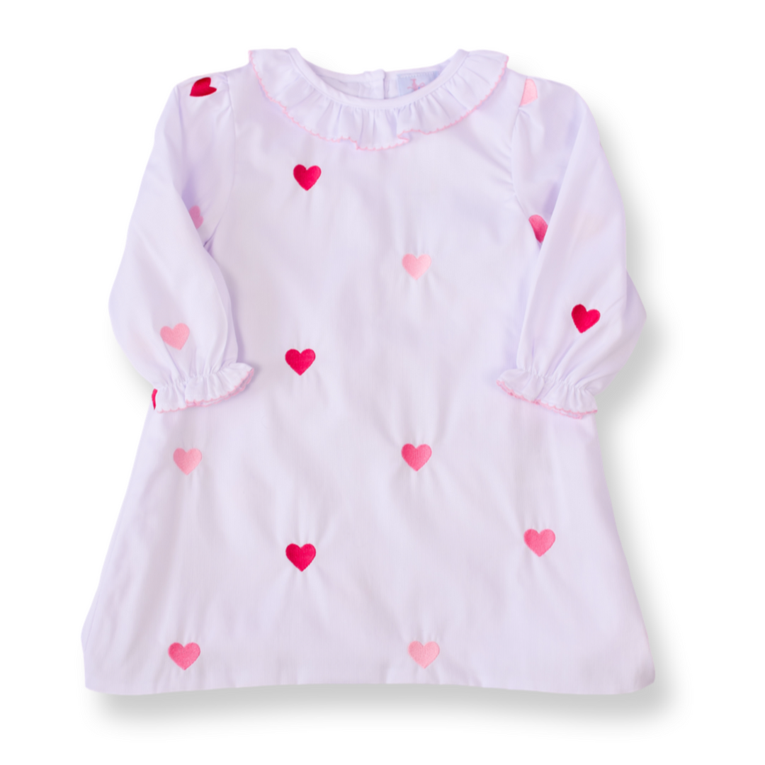 Harlow Heart Smocked Dress
