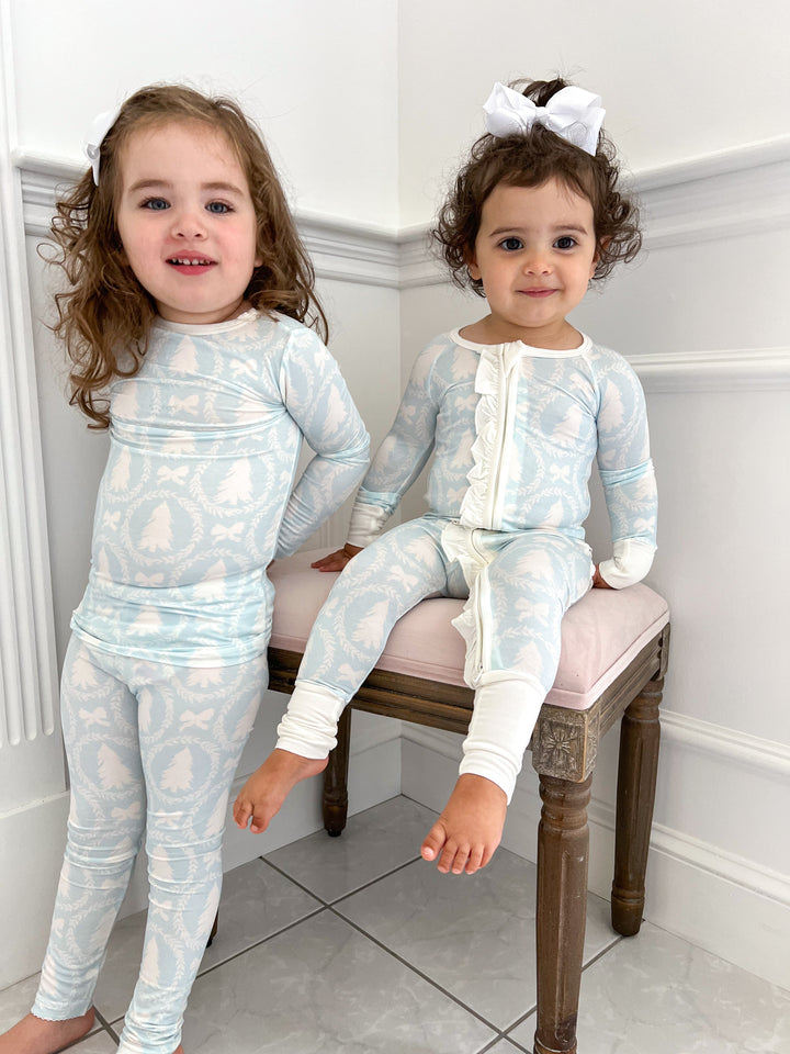 Anastasia Ruffle Bamboo Footie
