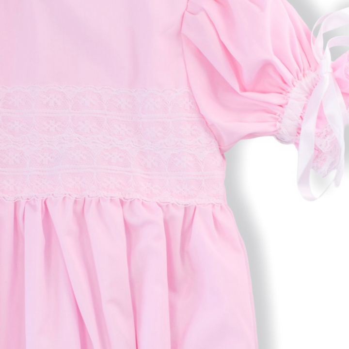 Gabrielle Heirloom Smocked Dress in Pink