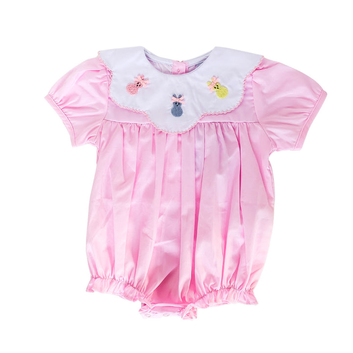 Harper Bunny Smocked Bubble