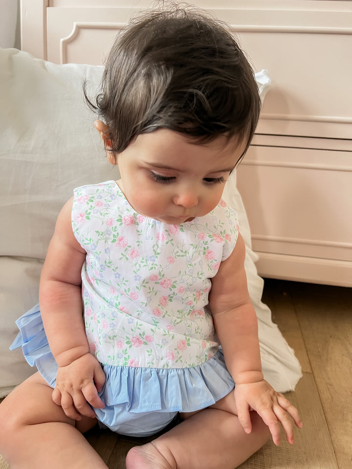 Margot Floral Diaper Set