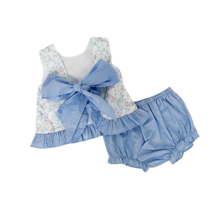 Margot Floral Diaper Set