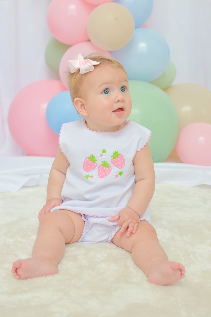 Triple Berry Smocked Bubble