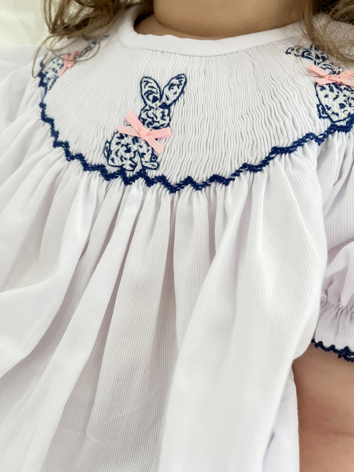 Molly Chinoiserie Bunny Dress