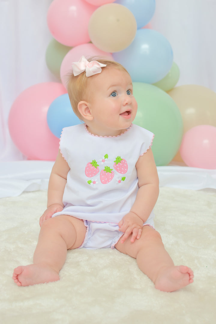 Triple Berry Smocked Bubble