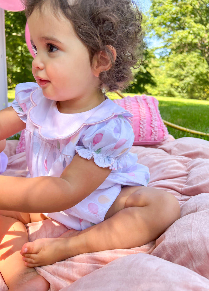Birthday Balloon Smocked Bubble