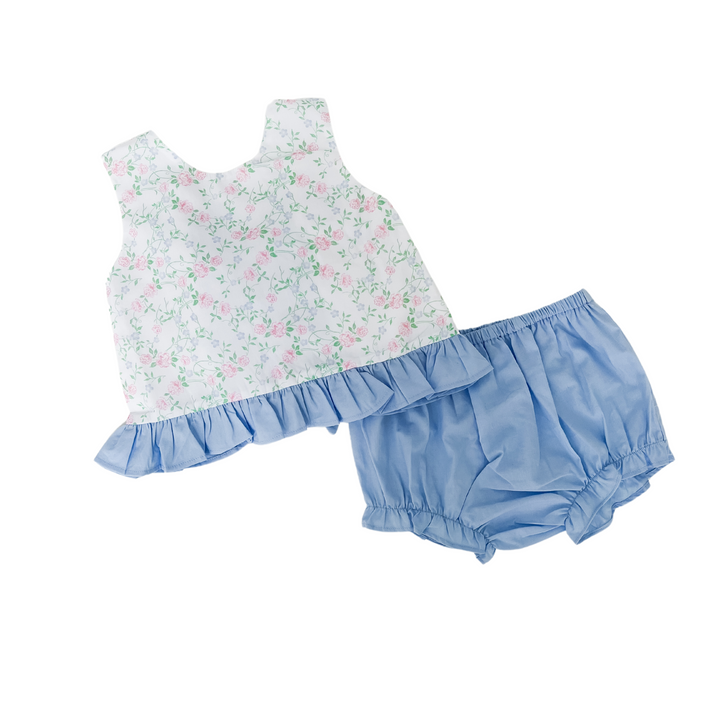 Margot Floral Diaper Set