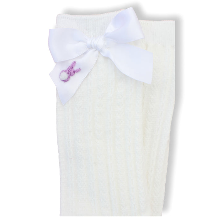 Purple Bunny Socks