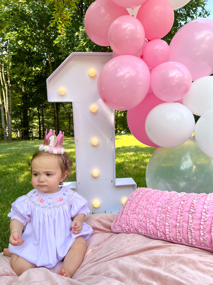Birthday Fun Smocked Bubble