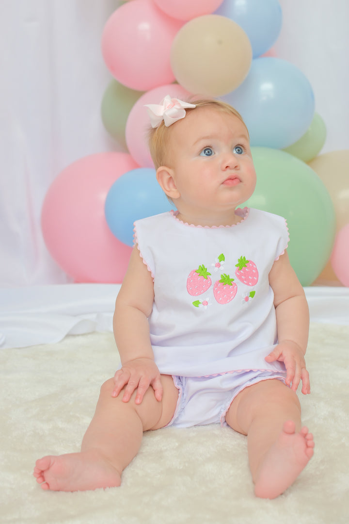 Triple Berry Smocked Bubble