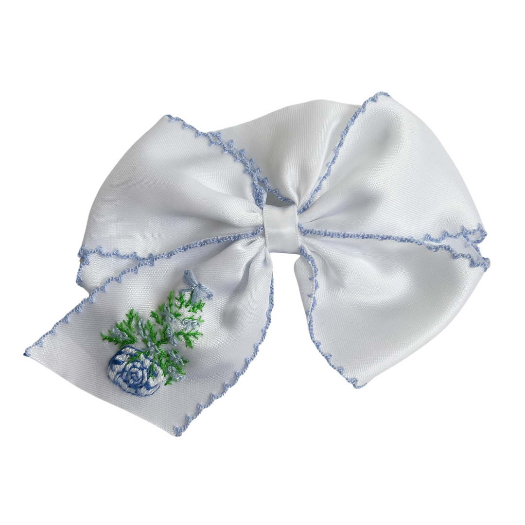 Lydia Christmas Tree Hair Bow