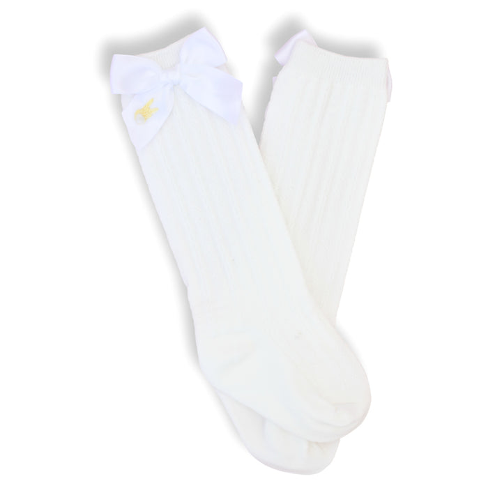Yellow Bunny Socks