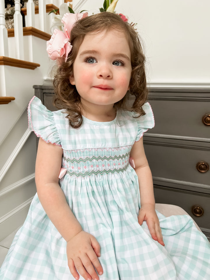 Elena Smocked Dress