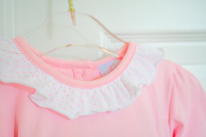 Boo Cute Pink Applique Halloween Romper
