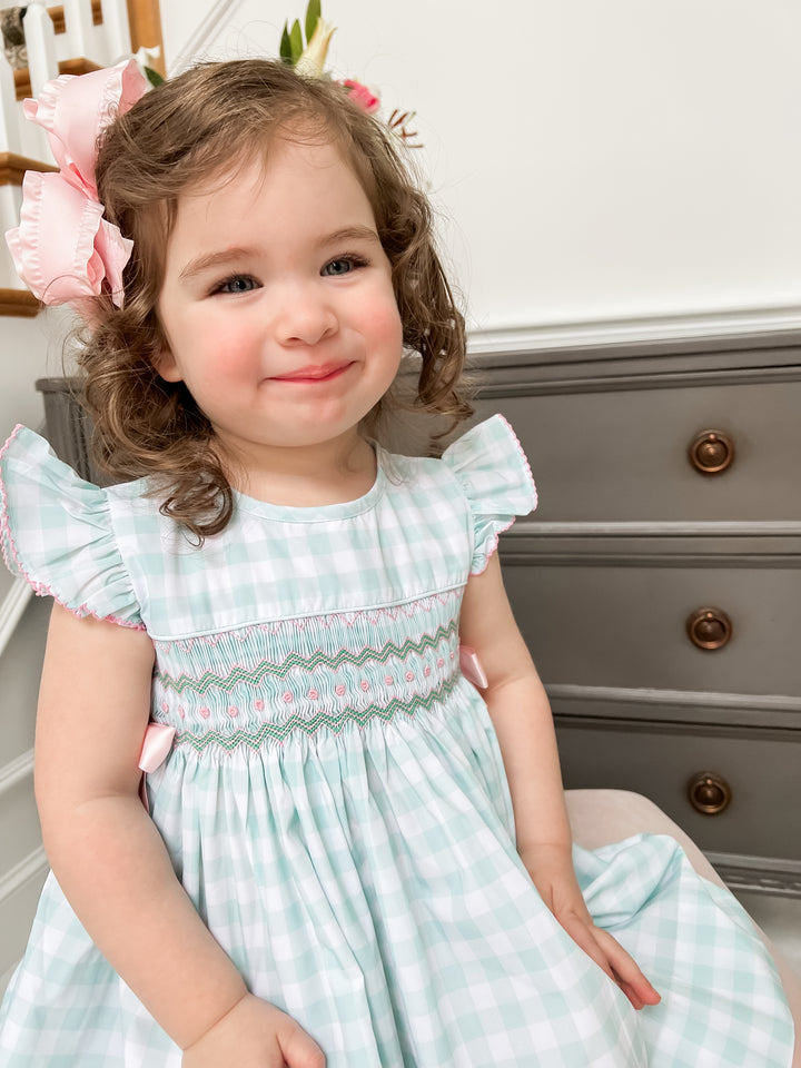 Elena Smocked Dress