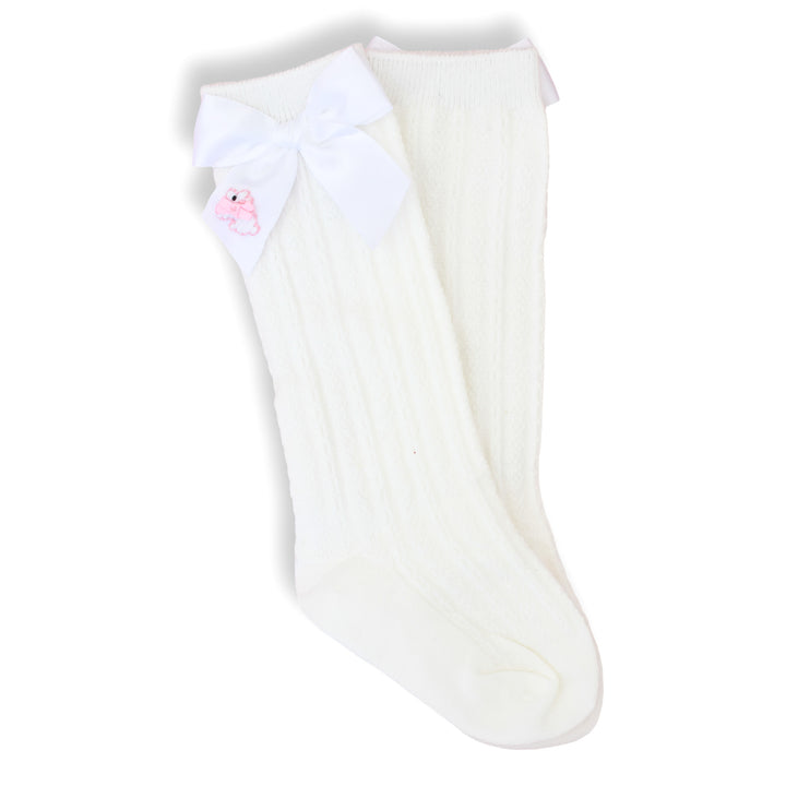 White Easter Bunny Socks