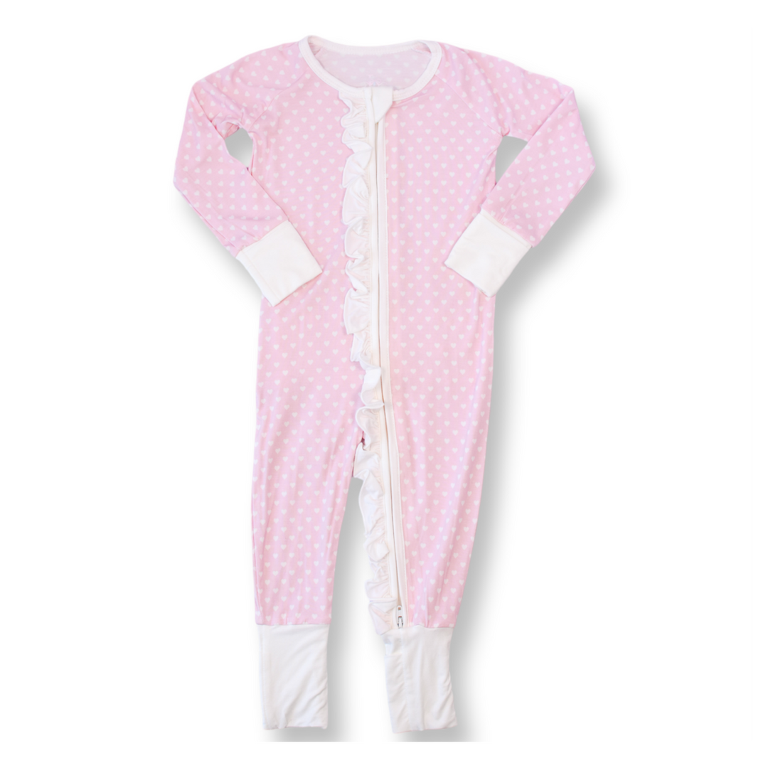 Sweetheart Ruffle Romper