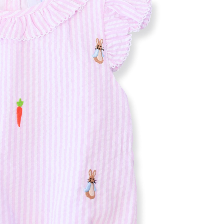 Peter Rabbit Smocked Bubble