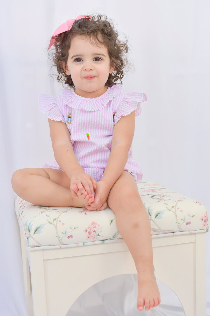 Peter Rabbit Smocked Bubble