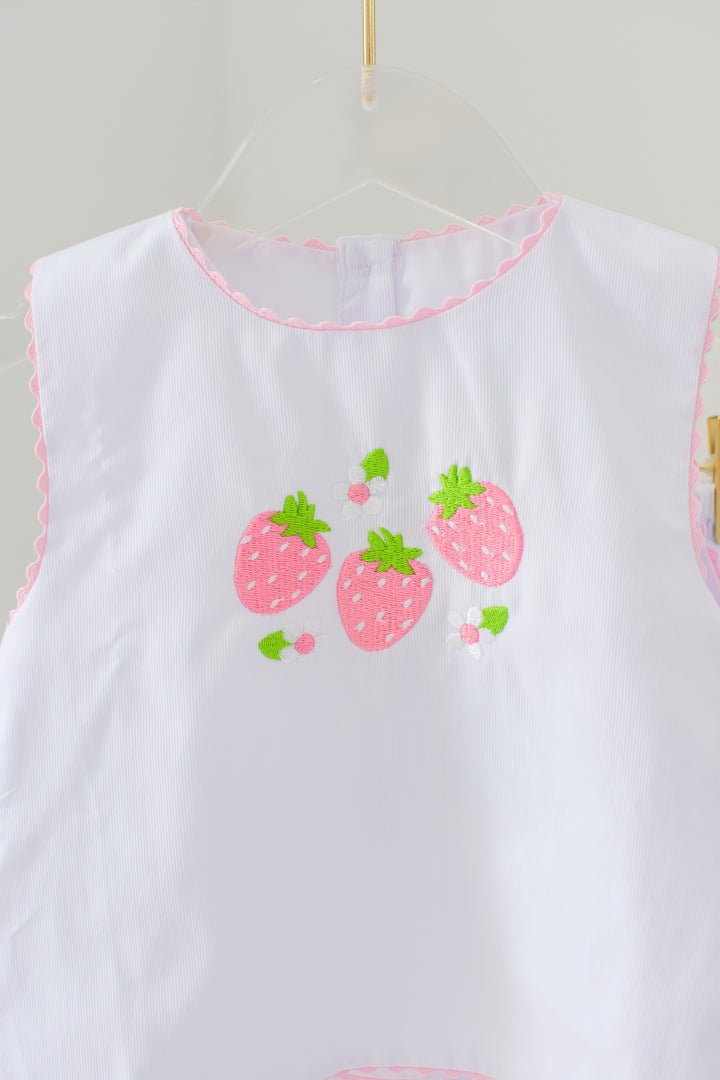 Triple Berry Smocked Diaper Set