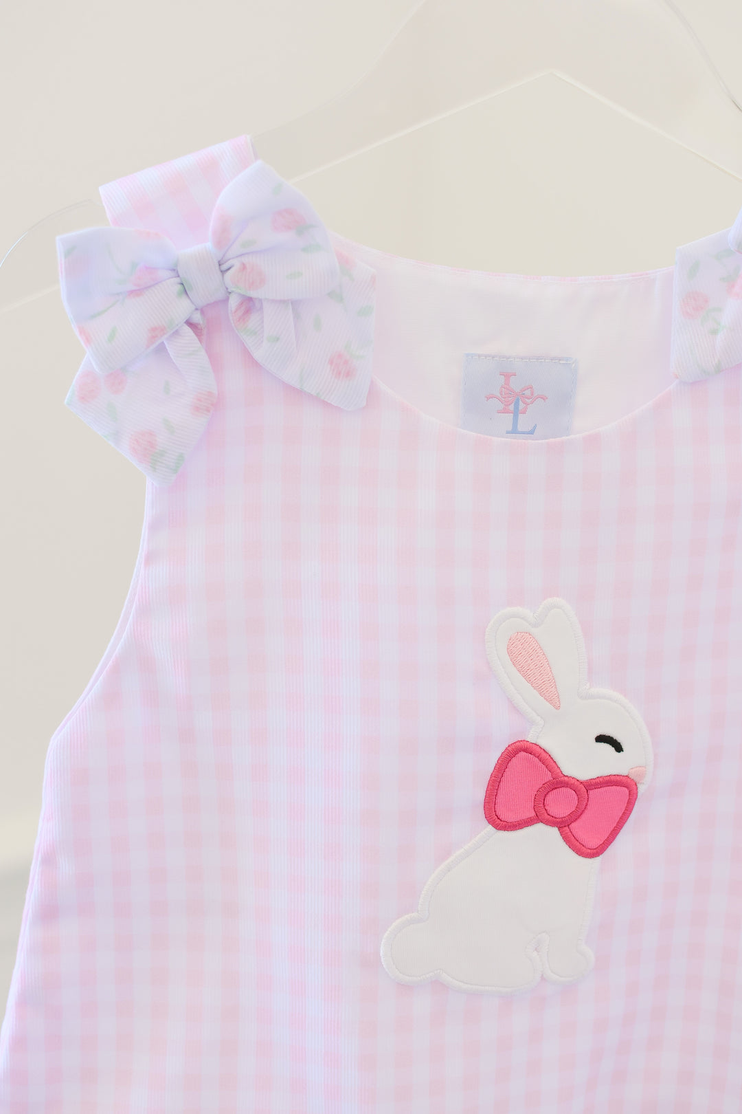 Gracelynn Easter Bunny Diaper Set
