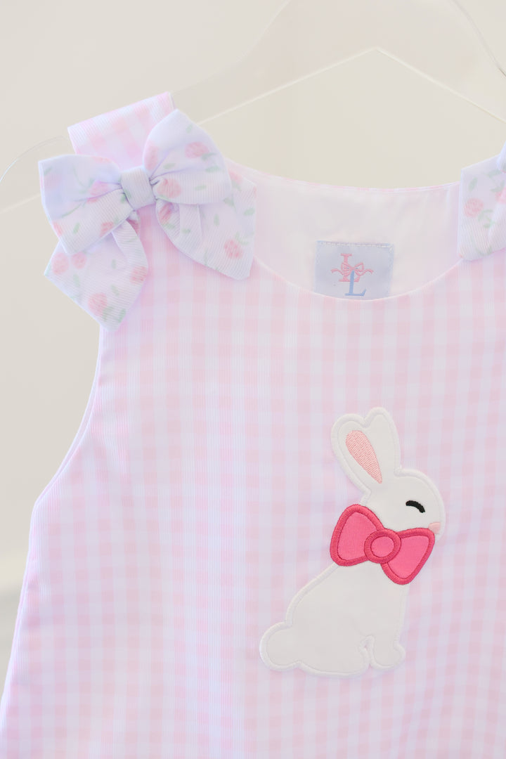 Gracelynn Easter Bunny Diaper Set
