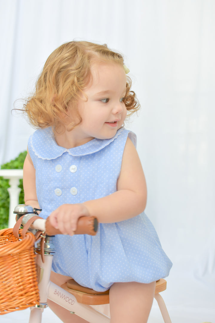 Blue Polka Dot Bubble