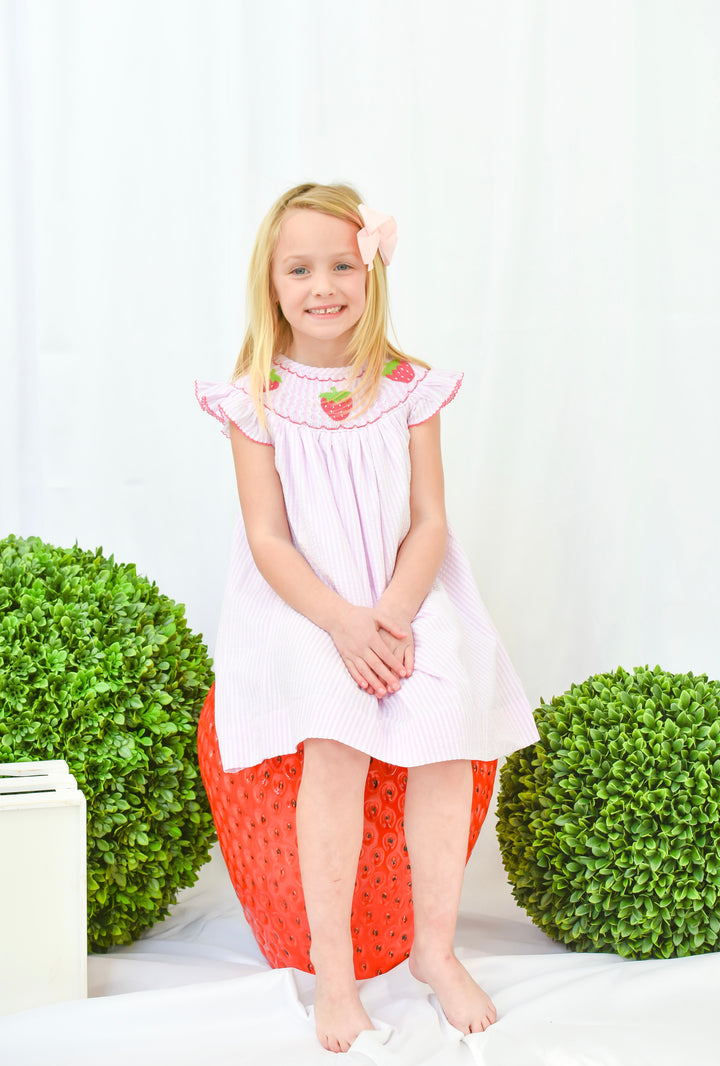 Sadie Strawberry Dress