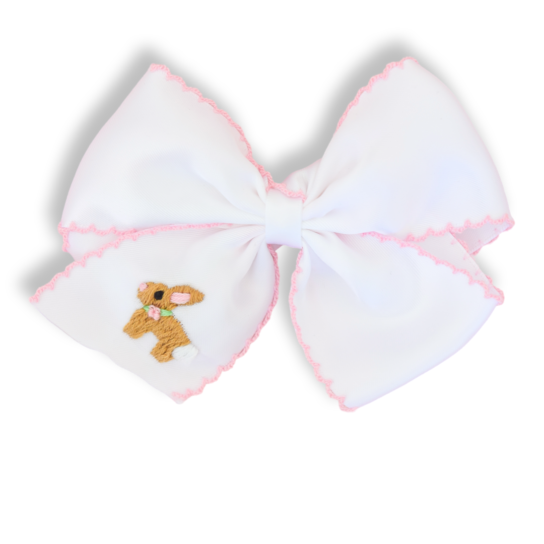 Evelyn Easter Bunny Bow