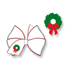 Girls Elsie Wreath Bow