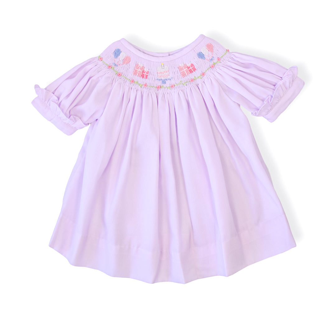 Birthday Fun Smocked Dress Birthday Fun Smocked Dress
