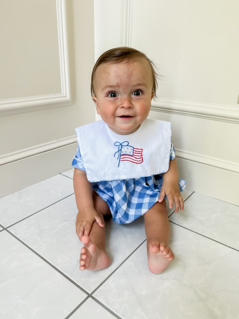 American Flag Boy Bubble