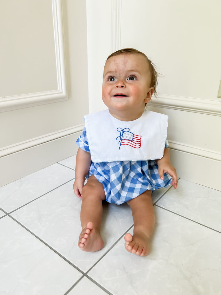 American Flag Boy Bubble