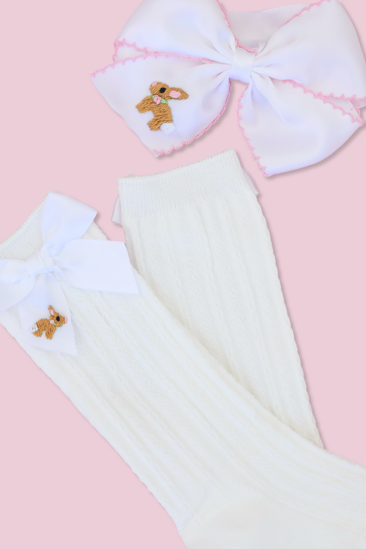 Evelyn Easter Bunny Socks