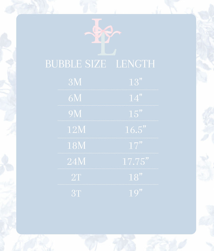 Girls Blue Corduroy Santa Smocked Bubble