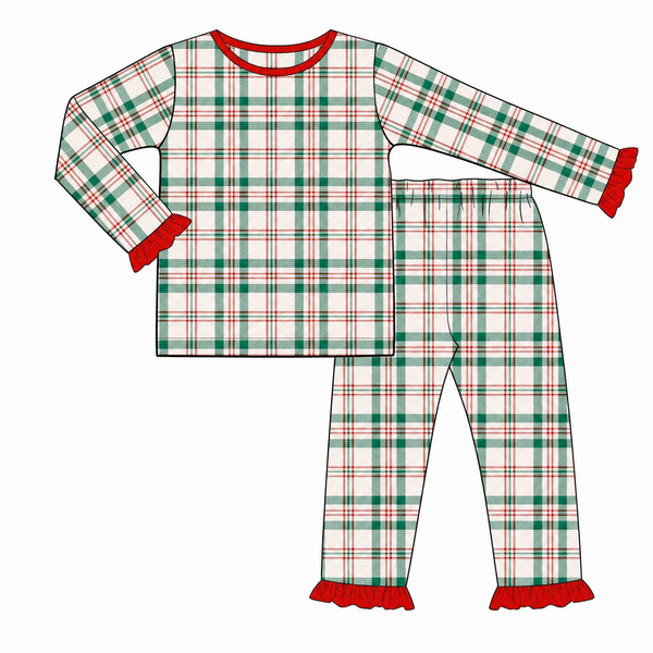 Brooks Ruffle Pajama Set