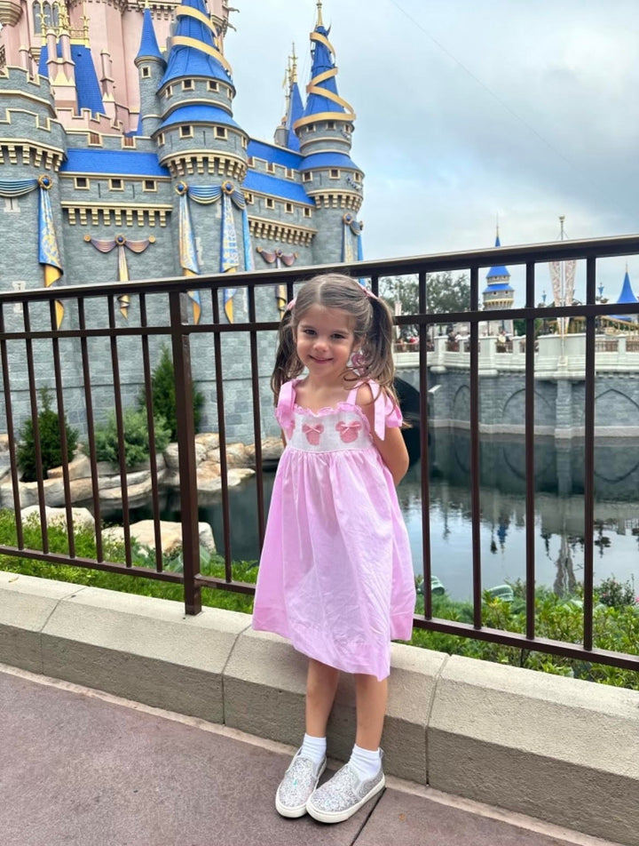 Magical Mouse Bow Knot Sleeve Dress