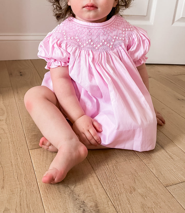 The Charlotte Smocked Diaper Set