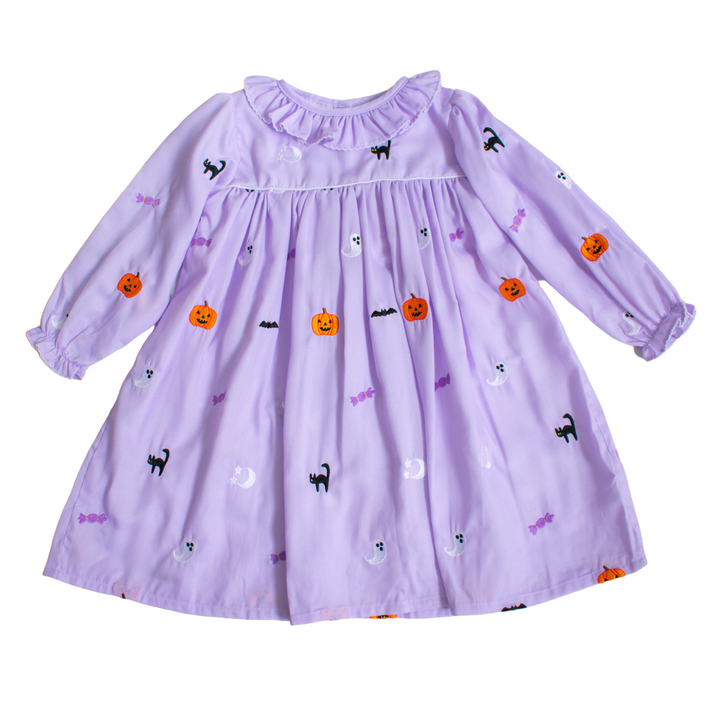 Sabrina Halloween Smocked Dress