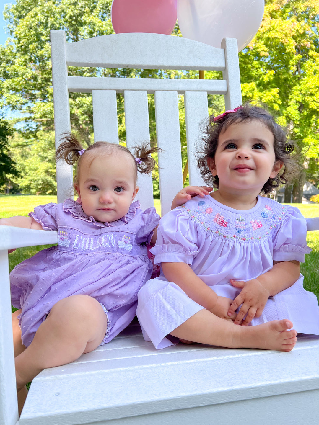 Birthday Fun Smocked Dress