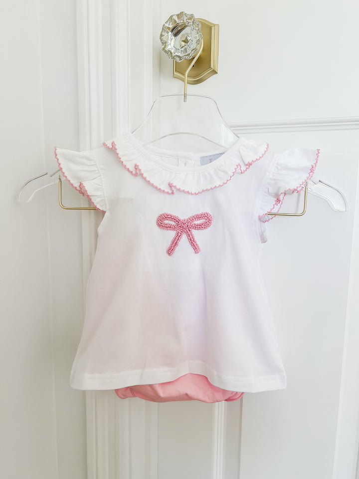 Bella Bow Diaper Set