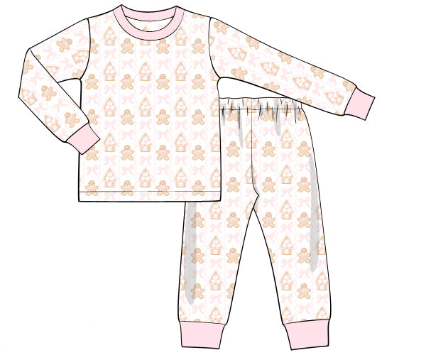 Gingerbread Knit Pajamas