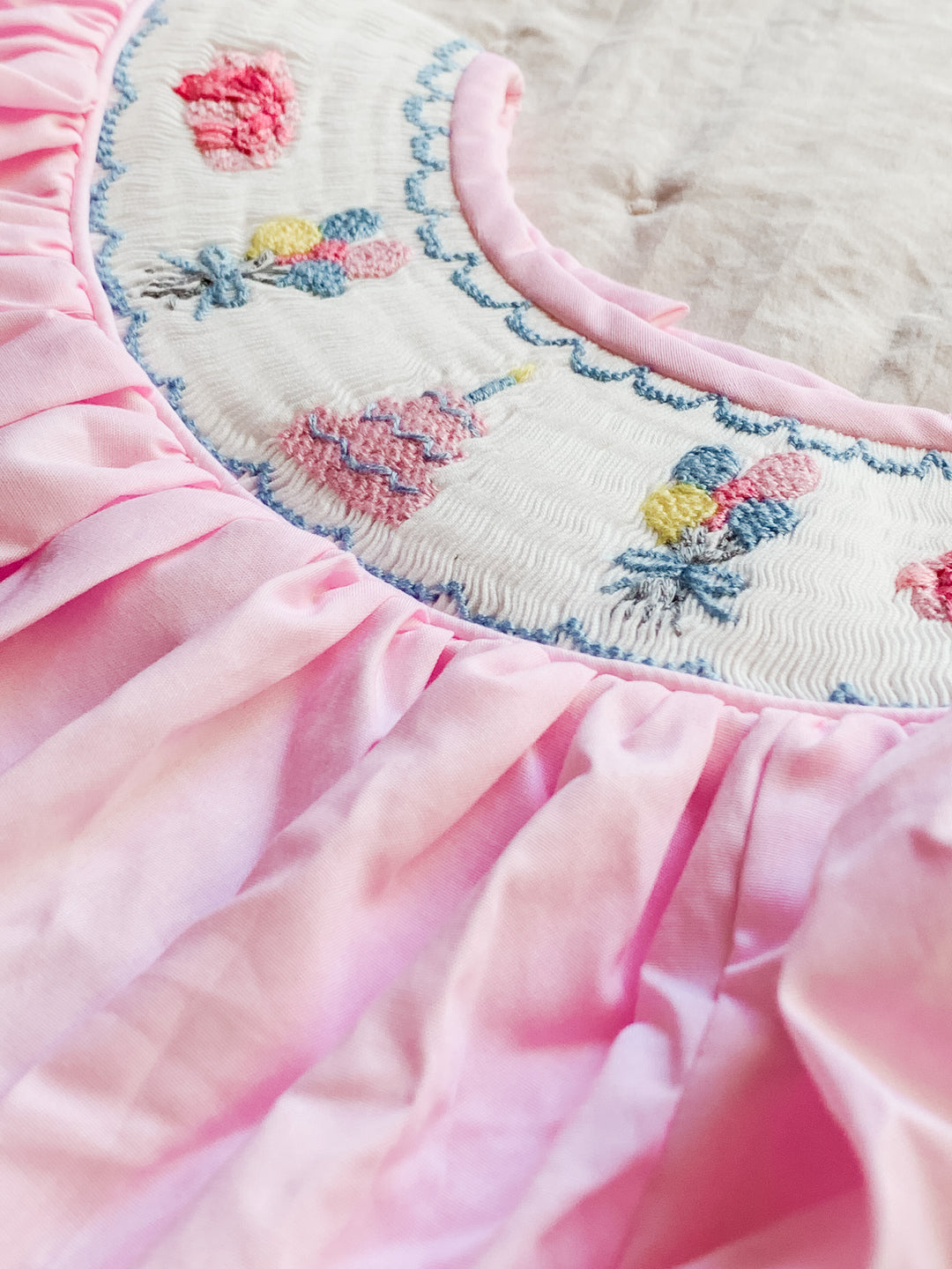 lilian embroidered smocked dress New Lilian Embroidered Dress Landing in store this week! Available for pre-order online. A gorgeous piece to dress up with heels or wear casually with sneakers