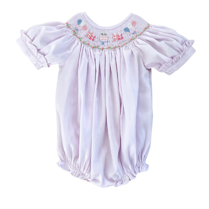 Pre-Order Birthday Fun Smocked Bubble