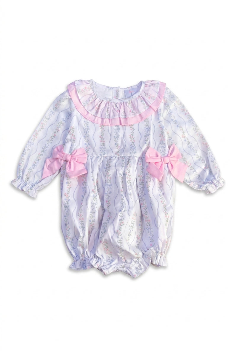 Bella Bow Heirloom Floral Bubble