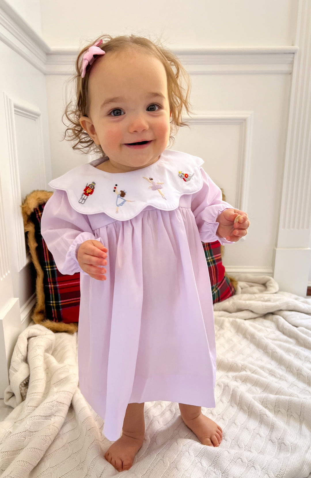 Sugarplum Fairy Smocked Dress Sugarplum Fairy Smocked Dress