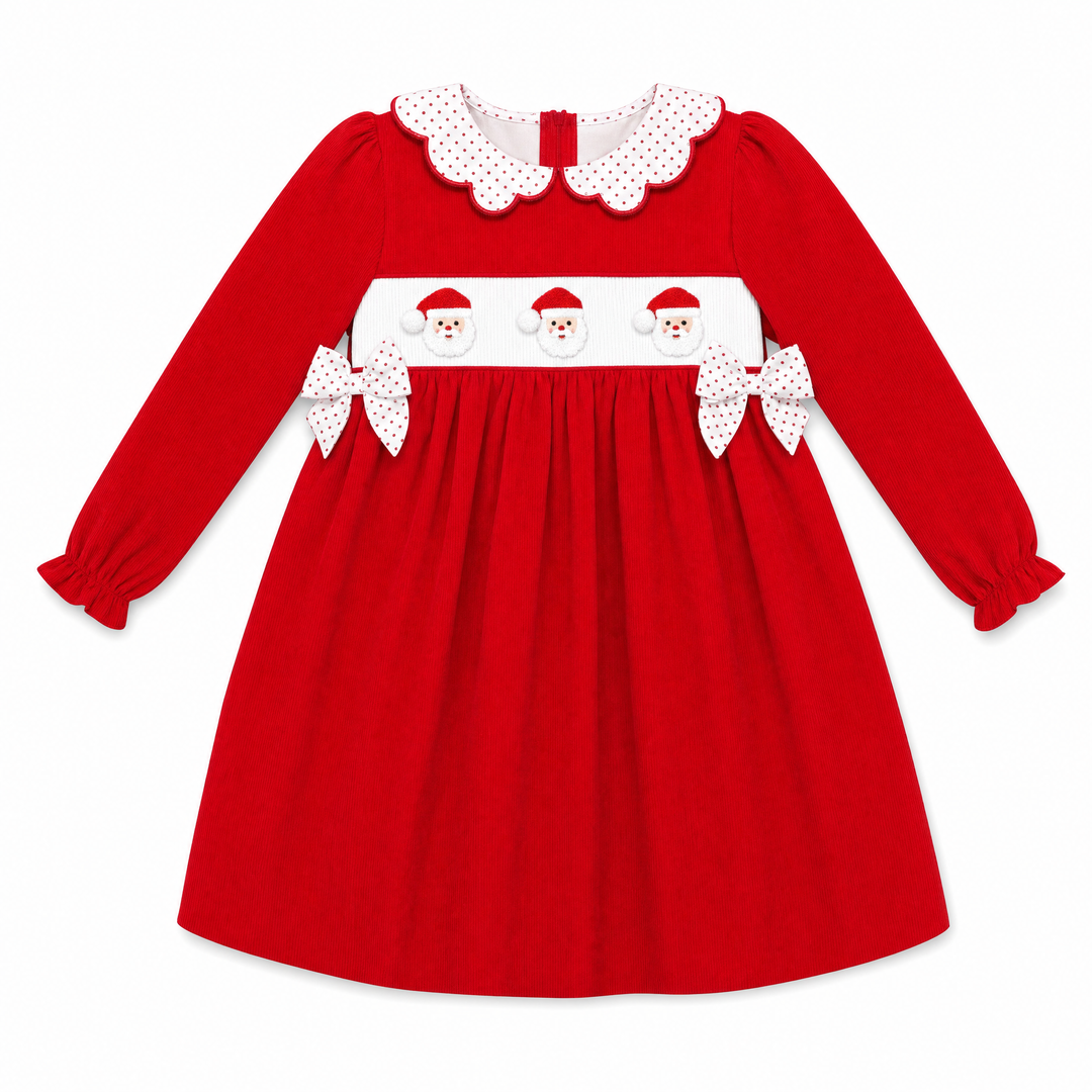 Saint Nick Polka Dot Dress